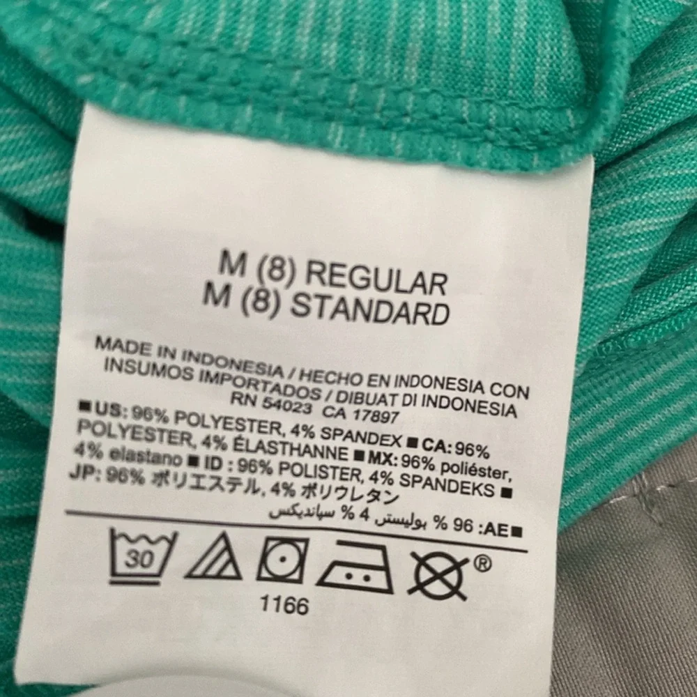 Old navy active GIRLS sz medium ( 8) aqua / teal green blue active pullover - Picture 6 of 6